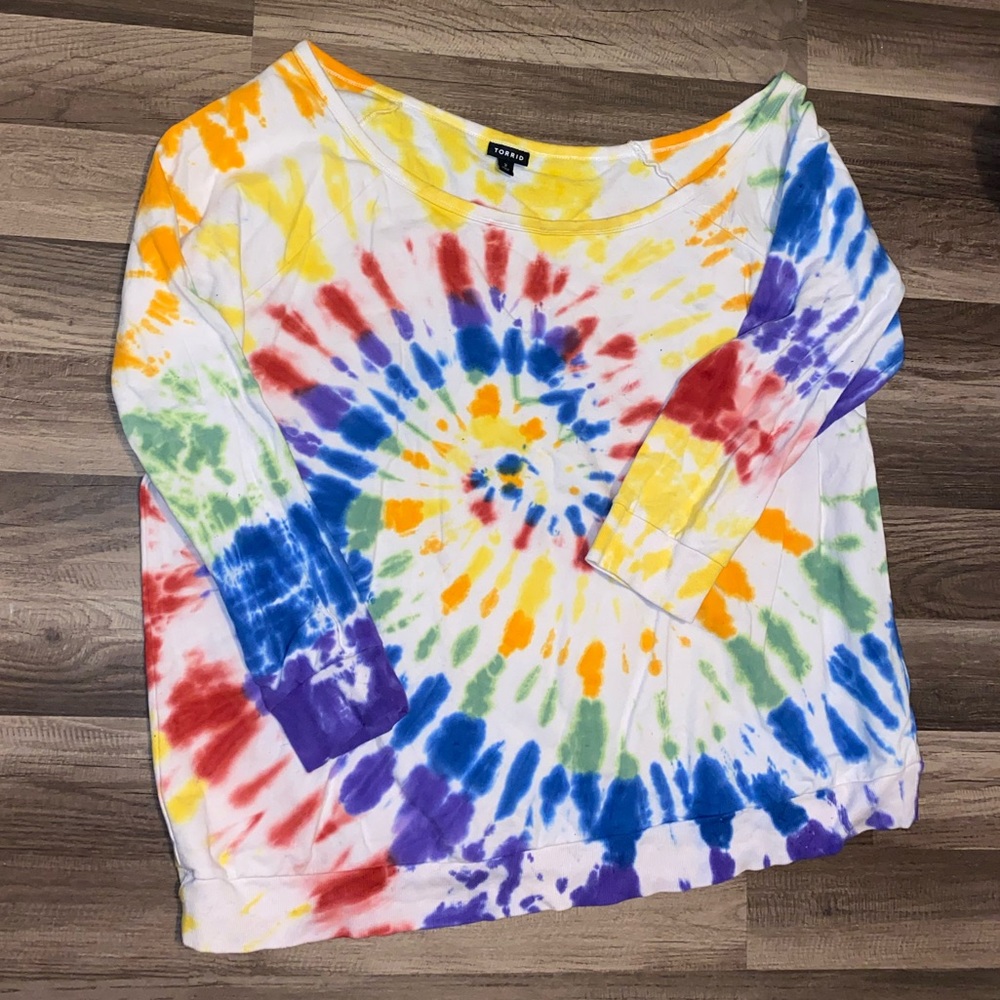 Tie-dye sweatshirt